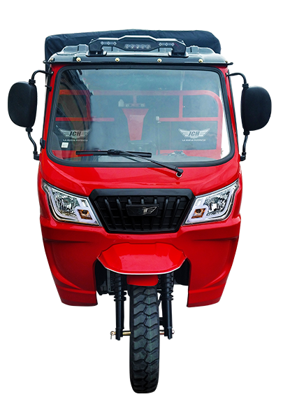 Moto carguero JCH 350 XL parte frontal