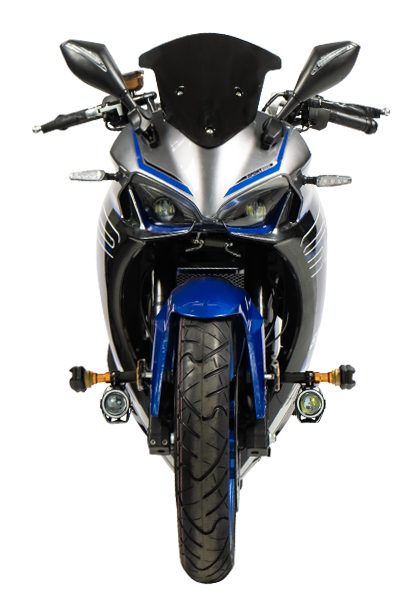 Moto Pistera SPORT 300 posición frontal