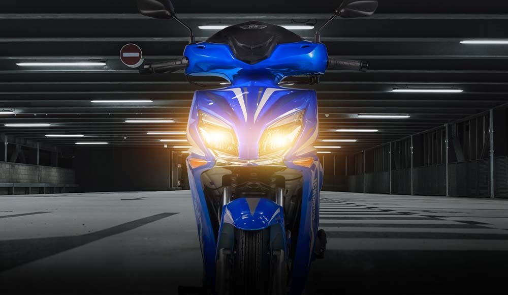 Parte posterior de la Moto Cub ONE 125