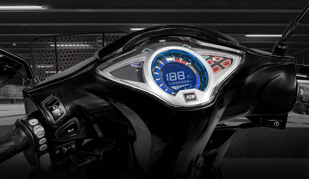 Moto CUB SUNNY 125 detalles del tablero