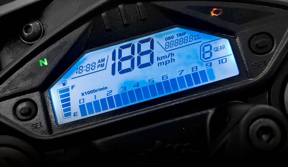 Tablero de la Moto Todoterreno TRAVEL 250 4V