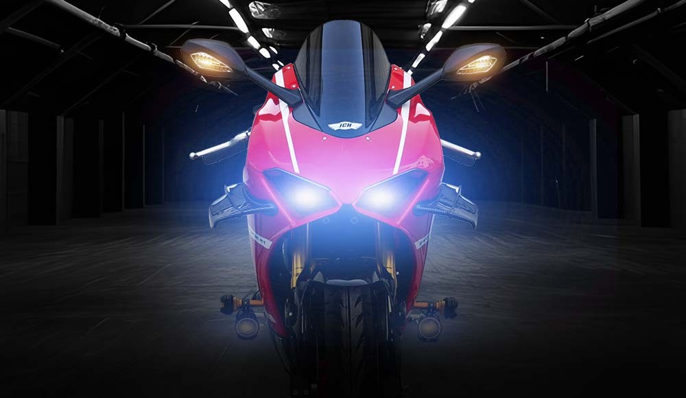 Parte Frontal de Moto Deportiva SPORT 4V