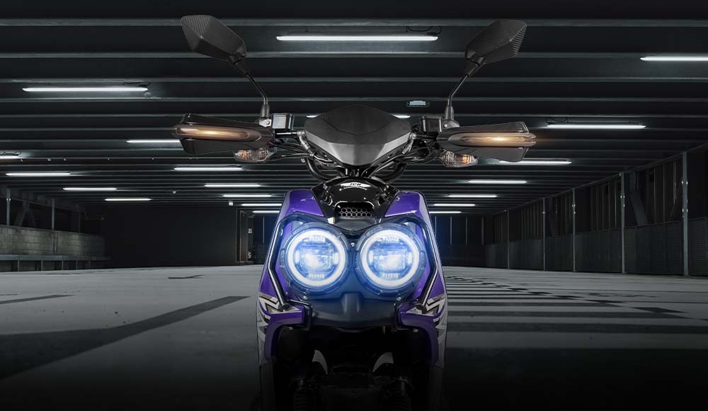 Faro delantero doble de la Moto Scooter T-28 JCH 150