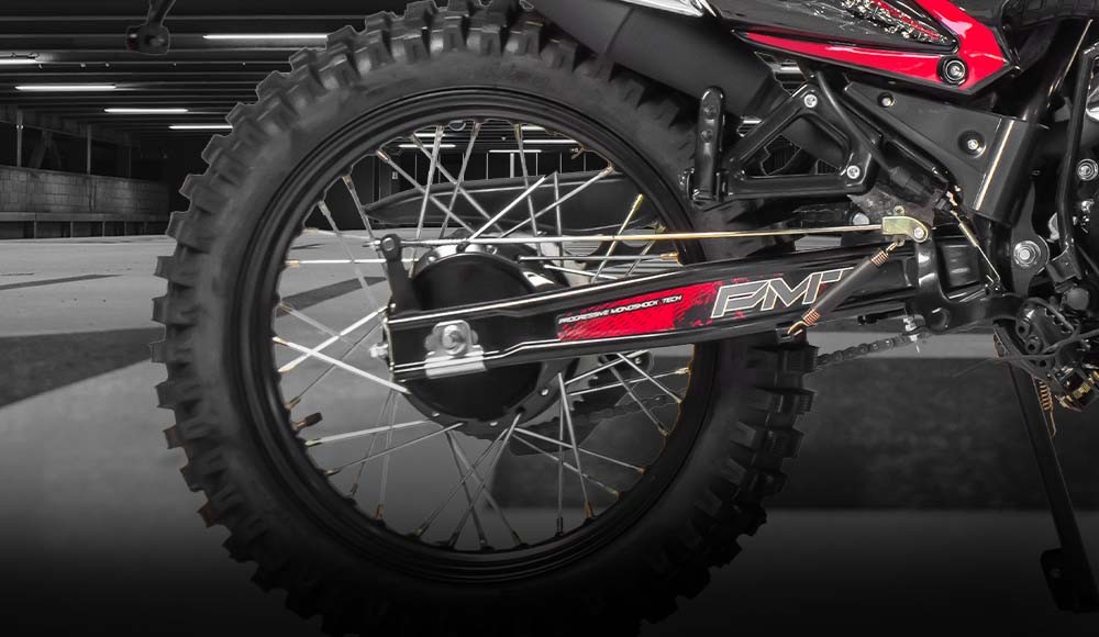 Motor de la Moto todo terreno MONTANA 200