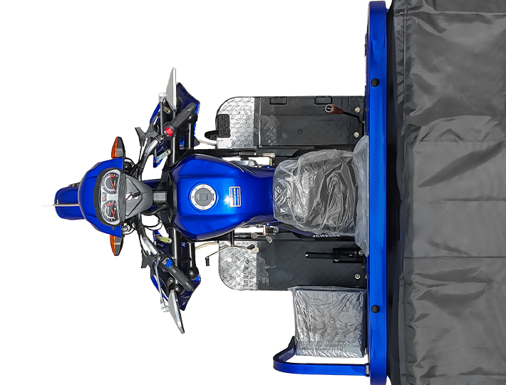 La perfección esta en los detalles de la Moto carguero JCH 250E