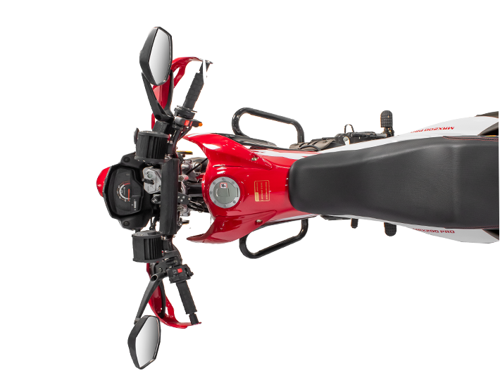 La perfección en los detalles de la Moto Todo terreno MRX 200 PRO