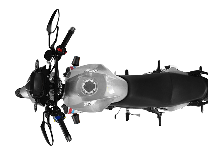 La perfección en los detalles de la Moto urbana MT 200