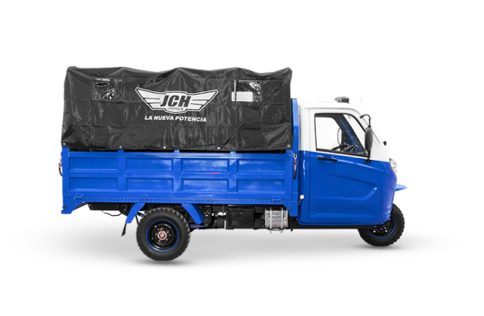 Moto carguero JCH 300F color azul